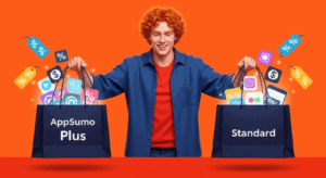 Comparing AppSumo Plus and Standard plans for digital deals.