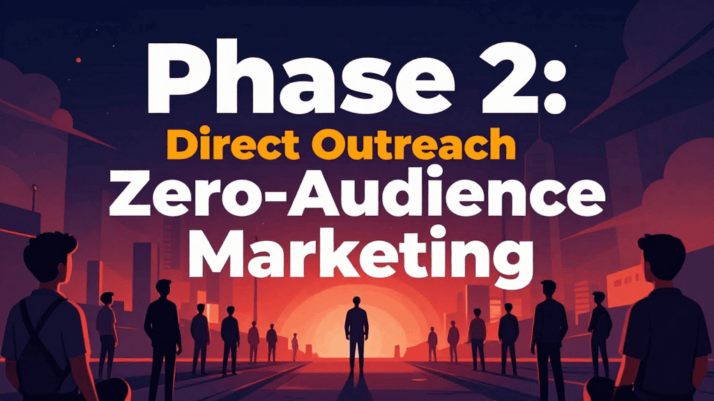 Phase 2: Direct Outreach Zero-Audience Marketing for side hustles.
