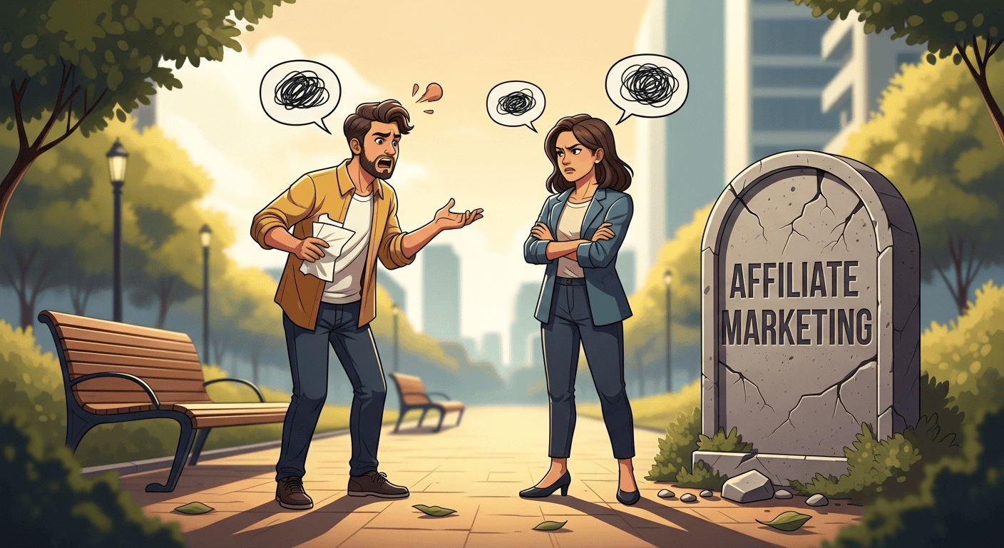Marketers debating over affiliate tombstone
