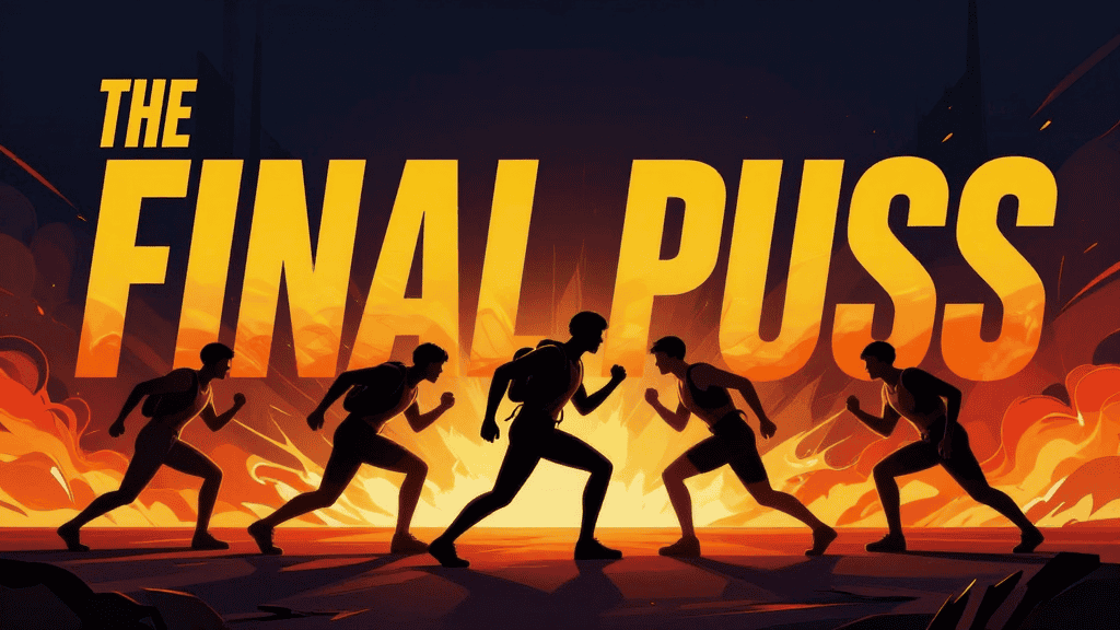 Illustration of runners representing productivity traps hindering income growth.