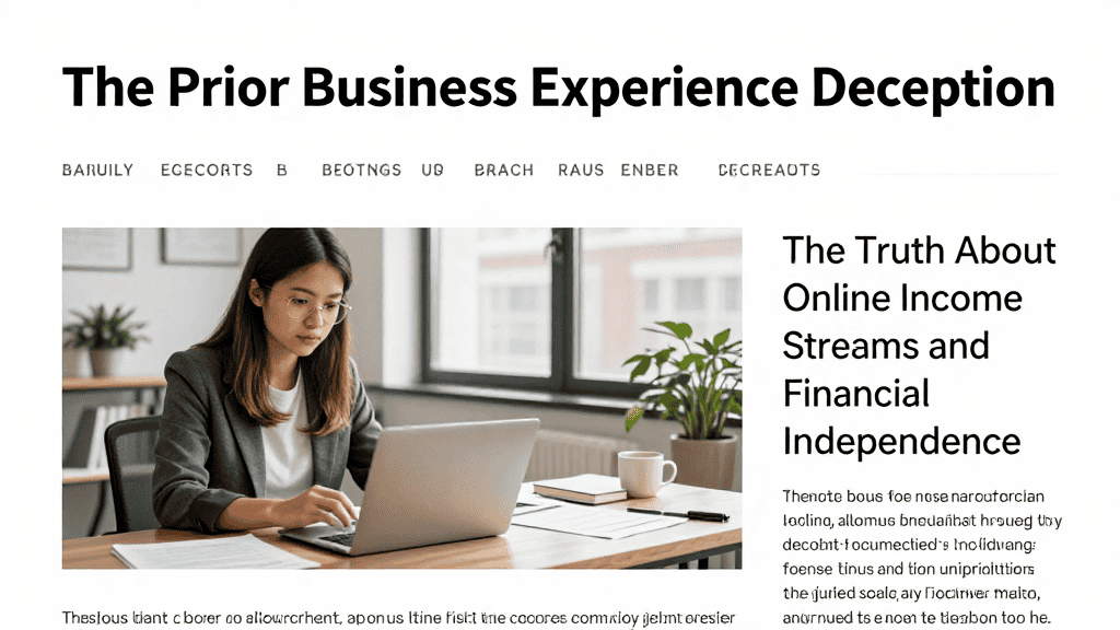 Businesswoman working on laptop highlighting high-ticket income strategies.