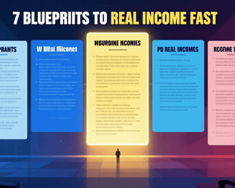 Effective blueprints for quick income generation and online success.
